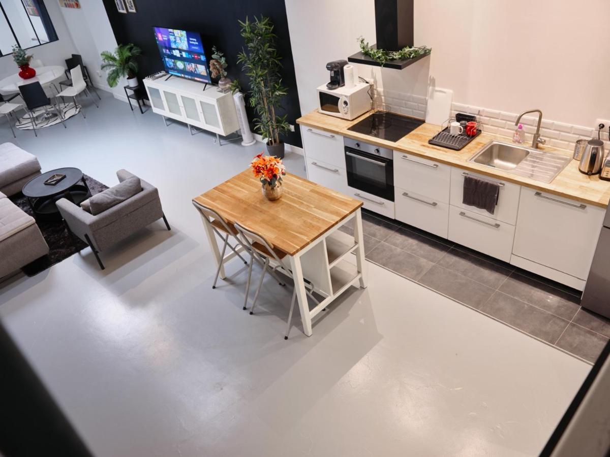 Chic & Bel Appart Familiale Paris, Porte D'Ivry Apartment Luaran gambar